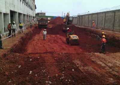 Group Five- Filling and Compacting at ABL project